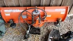 Kubota - 60" Snow Blade & Quick Hitch Subframe. Fixed Price $1800.00.