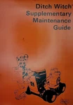 Ditch Witch 1025SK R100DA AR15 AR60 Service Supplement Maintenance Guide Manual. Fixed Price $99.95.