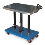 Hydraulic Lift Table, Load Cap. 1000 Lb., HT-10-2036A. Fixed Price $1296.99.
