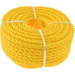 3/8 100FT Yellow Twisted Poly Floatable Rope-corrosion Resistant Uv. Fixed Price $12.34.