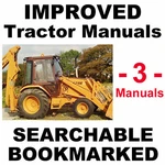 Case Super 580SK Tractor Backhoe Loader Service & Parts -3- Manuals. Fixed Price $21.45.