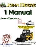 John Deere 326E Skid Steer Loader Operators Owners Manual Pdf Usb. Fixed Price $25.00.