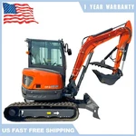 40UF Ton Hydraulic Excavator Kubota Diesel Engine Digger Tracked Crawler W/a/c. Fixed Price $31733.00.