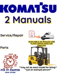 Komatsu FG30SHT-16 Forklift Service Parts Repair Shop Manual Pdf Usb. Fixed Price $40.00.