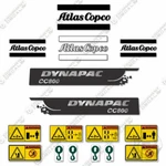 Fits Dynapac CC800 Kit Roller Equipment Decals - 7 Year 3M Vinyl!. Fixed Price $124.95.