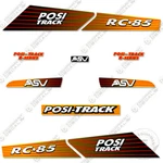 Fits Asv RC-85 Kit Skid Steer Replacement Stickers Equipment Decals. Fixed Price $199.95.