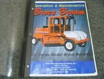Broce Broom RCT350 RJT350 RPT350 Sweeper Operator Maintenance Manual Xo. Fixed Price $61.52.