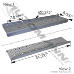 Freightliner M2 106 Step (frame Fuel Tank Faring) - New P/n M46374. Fixed Price $79.99.