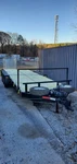Hooper 24X7 Dovetail Truck Trailer, Comes With Wench. Fixed Price $5800.00.
