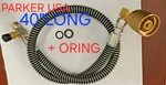 Yale/hyster Forklift Lpg Propane Hose Tank 40"LONG Usa. Fixed Price $155.00.