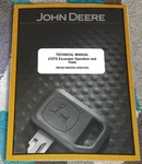 John Deere 27ZTS Excavator Operation & Test Service Manual TM1838. Fixed Price $87.75.
