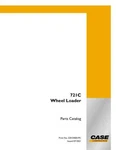 Case 721C Wheel Loader Parts Catalog. Fixed Price $90.00.