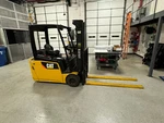 2014 Caterpillar Model 2ET4000 Wheeled 48V Electric Forklift Excellent Conditio. Fixed Price $15000.00.