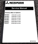 Mitsubishi FB20KT 36V Forklift Chassis Mast Options Service Repair Manual 50001-. Fixed Price $113.58.