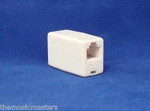 Modular Telephone Line Wire Cord Cable Coupler Splice Jack Connector Gold Vwltw. Fixed Price $9.99.