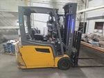 2019 Jungheinrich EFG2200 Electric 48V Forklift 188" Lift, With Positioner. Fixed Price $11000.00.