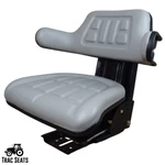 Grey Tractor Suspension Seat Fits Massey Ferguson 135 150 165 175 180 185 TEA20. Fixed Price $119.98.
