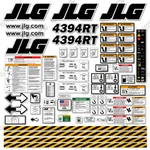 Fits Jlg 4394RT Decal Kit Scissor Lift - Warning Sticker Set With Logos. Fixed Price $194.95.