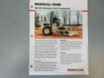 Ingersoll-rand SD-40 Vibratory Roller Compactor Literature 2 Page. Fixed Price $20.00.