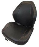 Bobcat Skid Steer Black Seat With Slides 310 371 440B 443B 450 Ect.. Fixed Price $167.99.