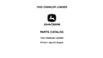 John Deere 755D Crawler Loader PC10011 Spare Parts List Manual Pdf. Fixed Price $49.99.