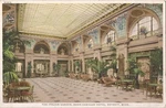 Detroit, Michigan Book-cadillac Hotel Italian Garden 1927. Fixed Price $8.50.