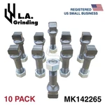 Carlton Long Side Offset Stump Grinder Teeth *10 Pack* OEM#00450130 *with Nut*. Fixed Price $150.00.