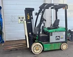 2015 Yale ERC050VG 4850LB Electric Forklift Triple Mast Side Shift 36V Low 1430H. Fixed Price $10999.00.