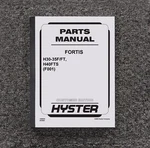 Hyster H30FT H35FT H40FTS Forklift Truck Parts Catalog Manual. Fixed Price $124.74.