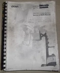 Crown Rr Rd 5000 Series Forklift Truck Parts Service Repair Workshop Manual. Fixed Price $89.99.