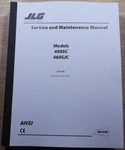 Jlg 400SC 460SJC Aerial Boom Man-lift Service & Maintenance Manual Book. Fixed Price $89.99.