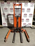 Presto PSA262 Electric Straddle Pallet Stacker/walkie Forklift 2000LBS 12V. Fixed Price $2500.00.