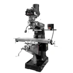 Jet 894157 ETM-949 Mill W/ 2-AXIS Newall DP700 Dro & Powerfeeds Draw Bar. Fixed Price $34621.24.