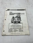 Gradall Excavators 660E 6X4 & 6X6 Carrier Operation Lubrication Manual Sku 41. Fixed Price $23.96.