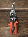 Crescent Wiss 9-1/4" Metalmaster Offset Straight And Left Cut Aviation Snips M1R. Fixed Price $15.39.