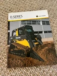 John Deere 319D 323D 329D 333D Skid Steer Loaders For 2009 Brochure Fcca. Fixed Price $19.99.