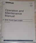 Caterpillar 953C Track Loader Operation & Maintenance Manual Book BBX00001-. Fixed Price $59.99.