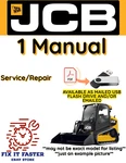 Jcb 150 Skid Steer Loader Service Repair Shop Manual Pdf Usb. Fixed Price $30.00.