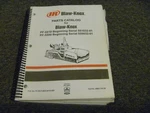 Ir Ingersoll Rand Blaw Knox PF5510 PF5500 Paver Finisher Parts Catalog Manual. Fixed Price $117.60.