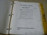 Grove TMS375LP Hydraulic Truck Crane Parts Catalog Manual 21529. Fixed Price $94.18.