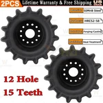 2PCS Drive Sprocket Fits Bobcat Skid Steer Loaders T180 T190 T550 T590 Heavy. Fixed Price $499.00.