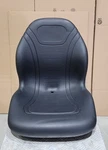 Uni Pro 129 Bucket Seat - Black Vinyl 8" X 11.50" Mounting Pattern Only. Fixed Price $144.00.