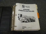 Grove Model AT422 Hydraulic All Terrain Crane Factory Parts Catalog Manual. Fixed Price $112.34.