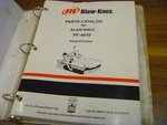 Ir Ingersoll Rand Blaw Knox PF-4410 Paver Finisher Parts Catalog Manual. Fixed Price $113.88.