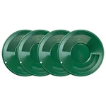 4 Pack Green 10 Inch Gold Mining Pan For Prospecting 2 Riffle Types. Fixed Price $26.99.