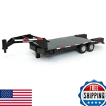 Big Country Toys Flatbed Trailer W/ Gooseneck Hitch For 1:20 Scale Farm Trucks. Fixed Price $52.12.
