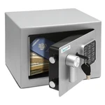 Serenelife Compact Electronic Safe Box With Digital Touch Pad W/ Keys (silver). Fixed Price $47.99.