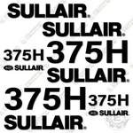 Fits Sullair 375H Decal Kit Compressor - Year Outdoor 3M Vinyl!. Fixed Price $124.95.