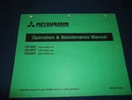Mitsubishi FB16NT FB18NT FB20NT Forklift Operation & Maintenance Book Manual. Fixed Price $59.99.
