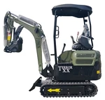 Free Shipping 2026 Ton New Mini Excavator, Kubota D902 Diesel Engine 16 Hpopen. Fixed Price $10449.05.